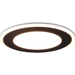 Lampa spot podtynkowa Aura LED 14cm czarna Trio