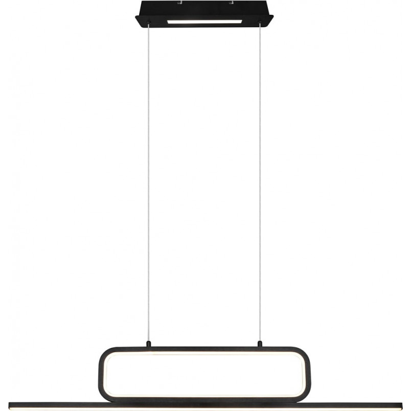Lampa wisząca nowoczesna Aick LED 110cm czarna Trio