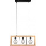 Lampa wisząca drewniana Agra III 60cm Trio