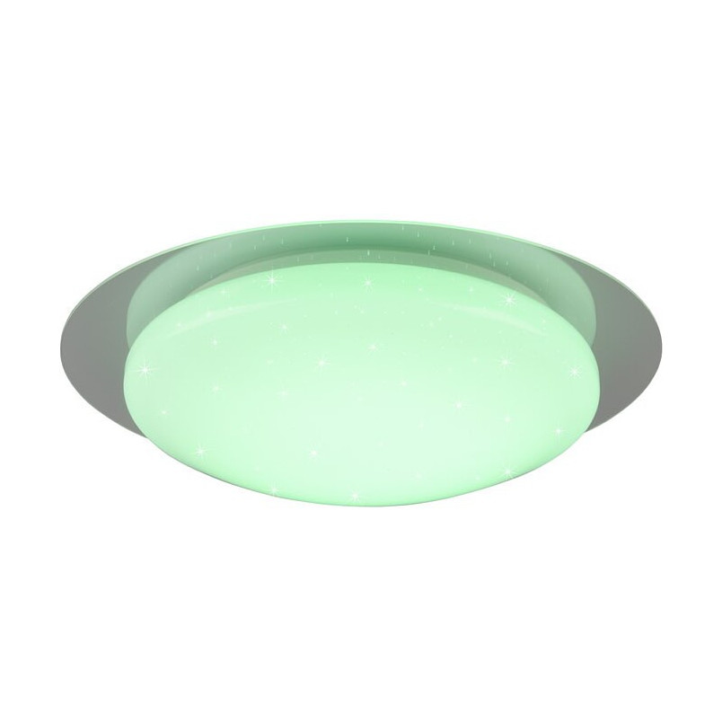 Plafon łazienkowy z pilotem i ściemniaczem Frodeno LED 35cm biały Trio