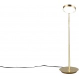 Lampa na biurko ze ściemniaczem Monza złota Trio