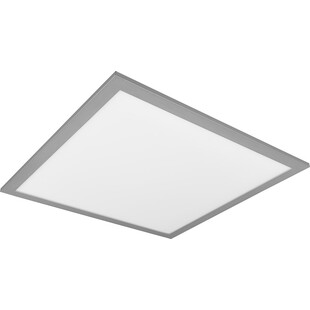 Plafon kwadratowy Alpha LED 45cm tytanowy Reality