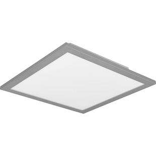 Plafon kwadratowy Alpha LED 29cm tytanowy Reality