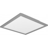 Plafon kwadratowy Alpha LED 29cm tytanowy Reality
