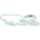 Plafon dziecięcy chmurka z pilotem Cloudy LED 52cm biały Reality