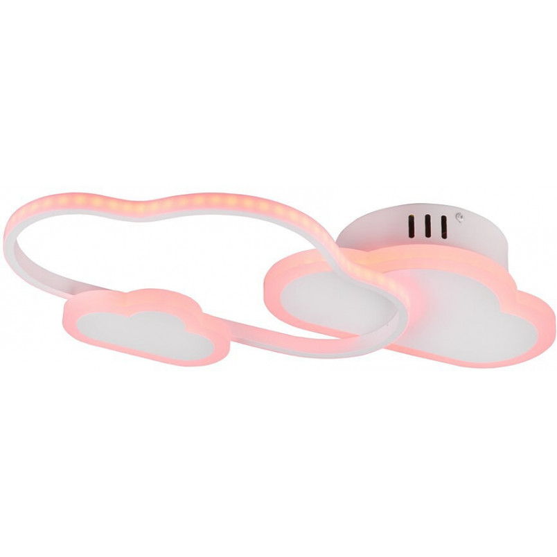Plafon dziecięcy chmurka z pilotem Cloudy LED 52cm biały Reality