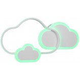 Plafon dziecięcy chmurka z pilotem Cloudy LED 52cm biały Reality
