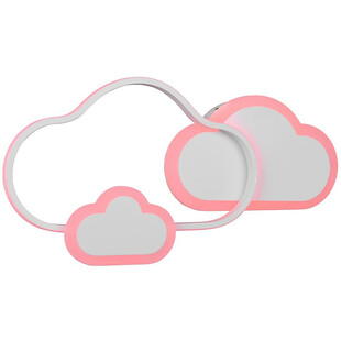 Plafon dziecięcy chmurka z pilotem Cloudy LED 52cm biały Reality