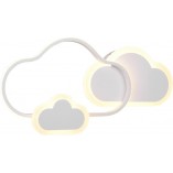 Plafon dziecięcy chmurka z pilotem Cloudy LED 52cm biały Reality