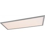 Plafon z pilotem i ściemniaczem Gamma LED 80x29cm tytanowy Reality
