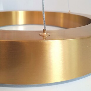 Duża lampa wiszące okręgi Circles Brass 60+80+80 mosiężna marki Step Into Design