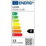 Kinkiet zewnętrzny elewacyjny Rayen LED czarny marki Lucide