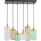 Lampa wisząca szklana nad stół Marco Green VI 66cm multikolor TK Lighting