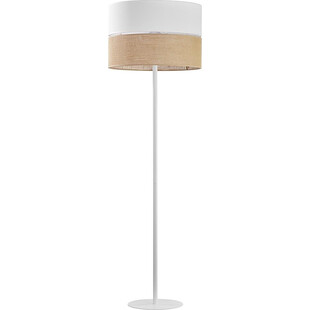 Lampa podłogowa boho Linobianco 50cm biała TK Lighting