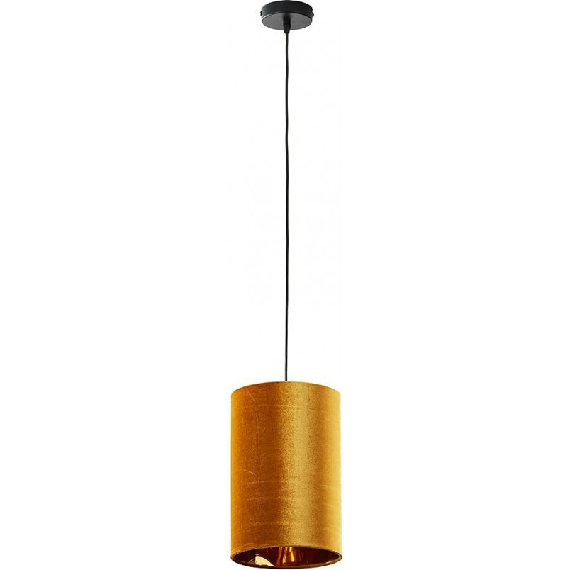 Lampa wisząca welurowa Tercino 20cm pomarańczowa TK Lighting