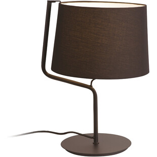 Lampa stołowa z abażurem Chicago Czarna marki MaxLight