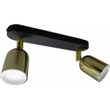 Reflektor kierunkowy podwójny Top Gold II 35cm złoty TK Lighting