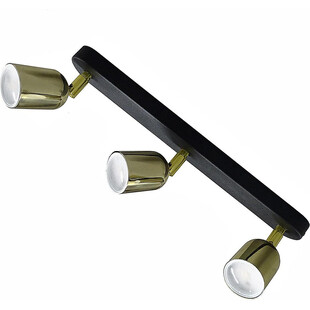 Reflektor kierunkowy potrójny Top Gold III 52cm złoty TK Lighting