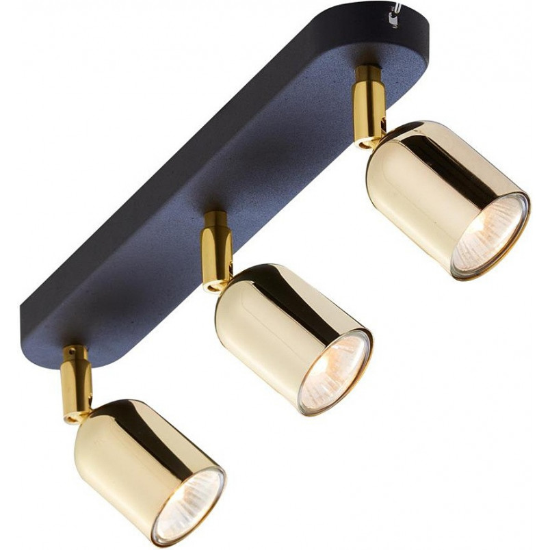 Reflektor kierunkowy potrójny Top Gold III 52cm złoty TK Lighting