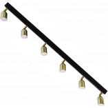 Reflektor kierunkowy 6 punktowy Top Gold 127cm złoty TK Lighting