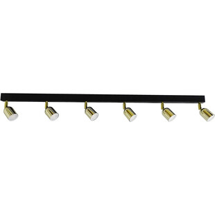 Reflektor kierunkowy 6 punktowy Top Gold 127cm złoty TK Lighting