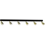 Reflektor kierunkowy 6 punktowy Top Gold 127cm złoty TK Lighting