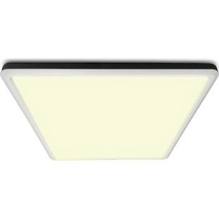 Plafon łazienkowy kwadratowy Ultra Square LED 29x29cm biały HaloDesign