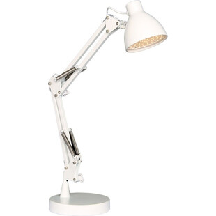 Lampa biurkowa regulowana Bronx LED biała HaloDesign