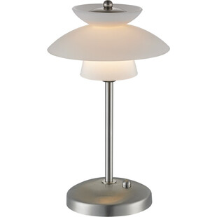 Lampa na komodę Dallas opal/srebrny HaloDesign