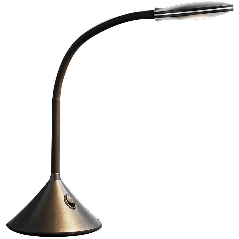 Lampa biurkowa minimalistyczna Fix LED czarna HaloDesign