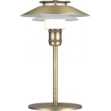 Lampa na stolik nocny vintage 1123 mosiądz HaloDesign