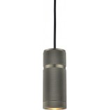 Lampa tuba loft Halo 6cm antyczny mosiądz HaloDesign
