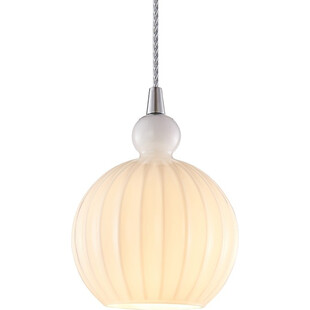 Lampa szklana dekoracyjna Ball Ball 15cm biała HaloDesign