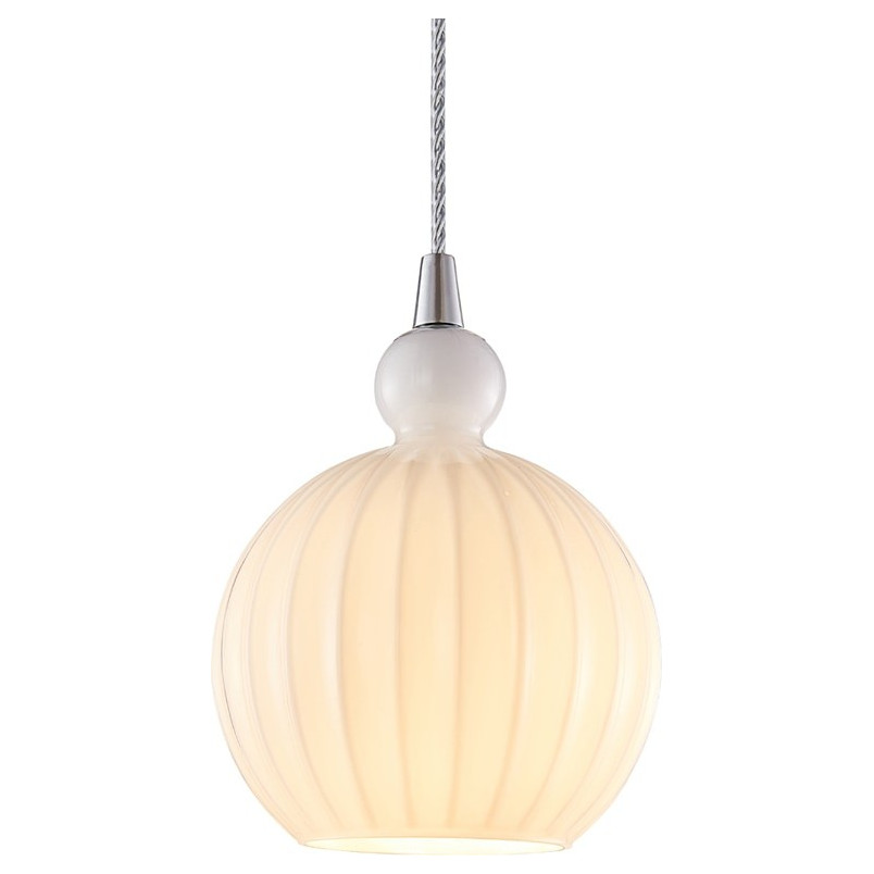 Lampa szklana dekoracyjna Ball Ball 15cm biała HaloDesign