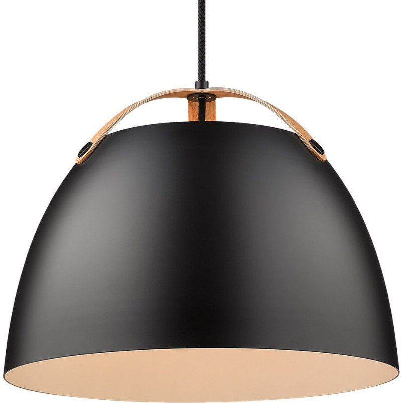 Lampa skandynawska Oslo 40cm czarna HaloDesign