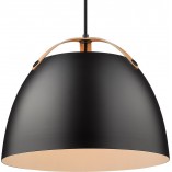 Lampa skandynawska Oslo 40cm czarna HaloDesign