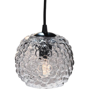 Lampa szklana kula dekoracyjna Grape 15cm przezroczysta HaloDesign