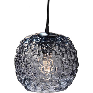Lampa szklana kula dekoracyjna Grape 20cm szkło dymione HaloDesign