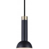 Lampa designerska Torch 8 czarna HaloDesign
