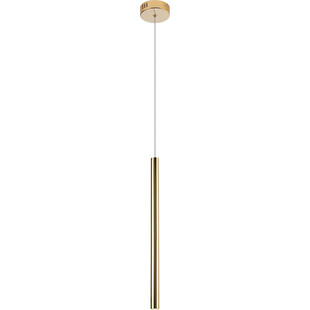 Lampa wisząca tuba Organic 2,5 LED Złota marki MaxLight