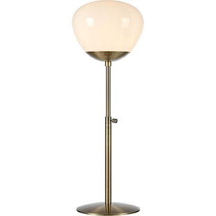 Lampa stołowa szklana Rise biały / antyczny Markslojd