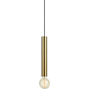 Lampa wisząca żarówka Sencillo 5cm mosiężna Markslojd