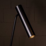 Lampa podłogowa minimalistyczna Stork Jet Black LoftLight