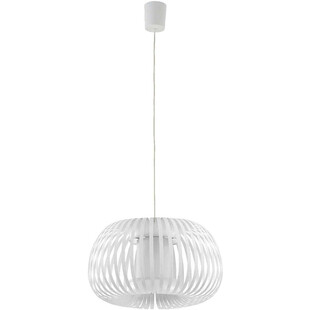 Lampa wisząca dekoracyjna Royas 51cm biała TK Lighting