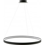 Lampa wisząca okrągła nowoczesna Circle LED 78cm czarna ZumaLine
