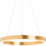 Lampa wisząca okrągła nowoczesna Carlo LED 50cm złota ZumaLine