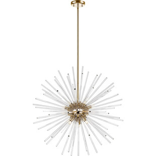 Lampa wisząca designerska Urchin 100cm złota ZumaLine