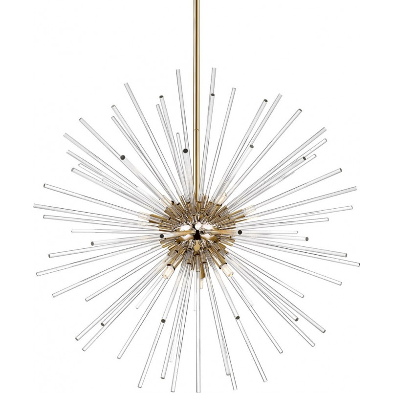 Lampa wisząca designerska Urchin 100cm złota ZumaLine