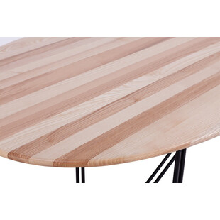 Stół drewniany owalny Brada 220x100cm jesion Nordifra