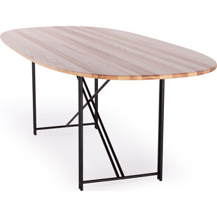 Stół drewniany owalny Brada 180x90cm jesion Nordifra